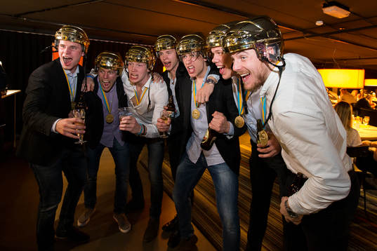 Växjös Robin Söderquist, Robert Rosén, Gustav Rydahl,