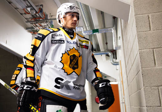 Skellefteås Martin Sevc på väg in till final 6 i