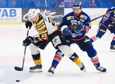 Skellefteås Janne Pesonen och Växjös Tomi Kallio
