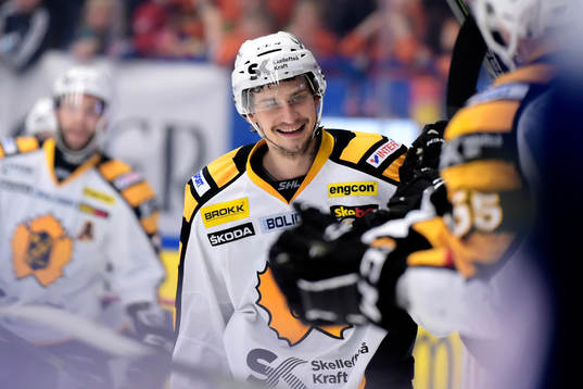 Skellefteås Kirill Kabanov jublar