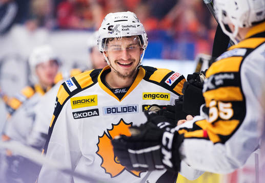 Skellefteås Kirill Kabanov jublar