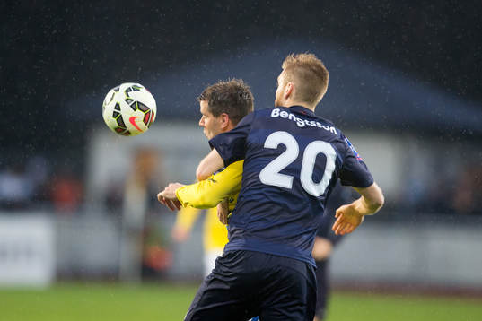 Falkenbergs Stefan Rodevåg och Malmös Rasmus Bengtsson