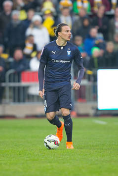 Malmö FFs Erik Johansson