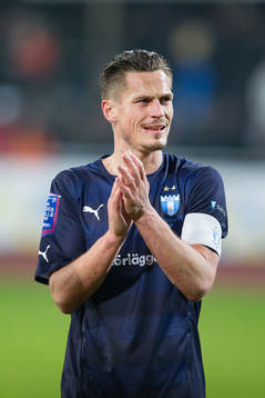 Malmö FFs Markus Rosenberg deppar och tackar publiken