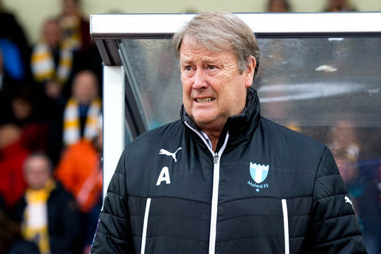 Malmö FFs tränare Åge Hareide deppar