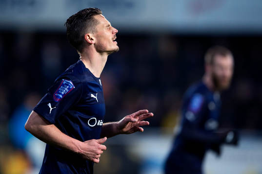 Malmö FFs Markus Rosenberg deppar