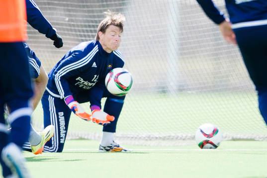 Djurgårdens målvakt Kenneth Høie