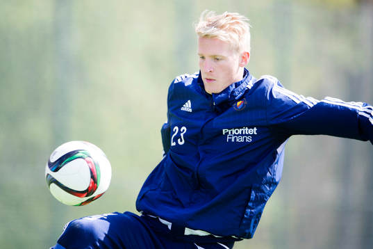 Djurgårdens målvakt Hampus Nilsson