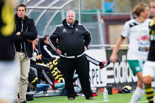 AIKs tränare Mattias Eriksson