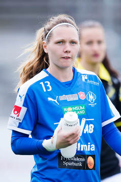 Mallbackens målvakt Jennifer Falk