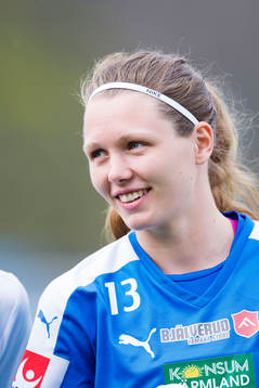 Mallbackens målvakt Jennifer Falk