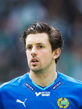 Hammarbys målvakt Johannes Hopf