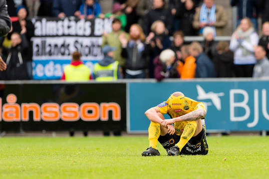 Elfsborgs Sebastian Holmén deppar