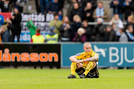 Elfsborgs Sebastian Holmén deppar