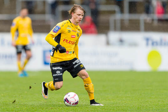 under fotbollsmatchen i Allsvenskan mellan Halmstad och