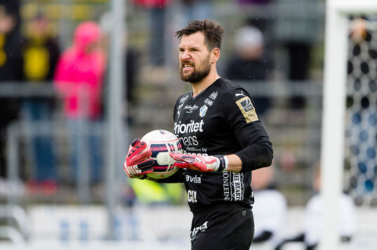 Halmstads målvakt Stojan Lukic