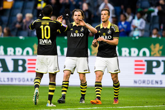 s Henok Goitom, Nils-Eric Johansson och Fredrik Brustad
