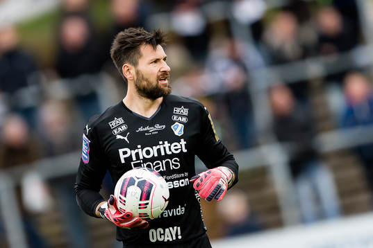 Halmstads målvakt Stojan Lukic