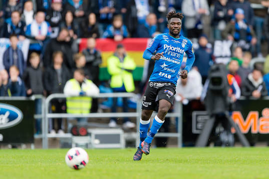 Halmstads King Osei Gyan