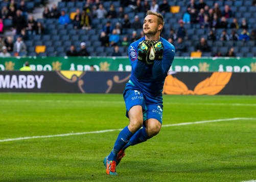 Örebros målvakt Oscar Jansson