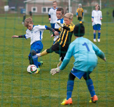 IFK Hässleholms pojkar födda 2005 mötte IFK Osby i