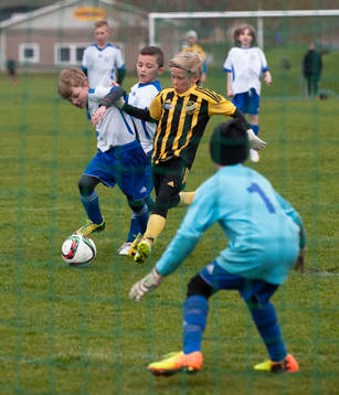 IFK Hässleholms pojkar födda 2005 mötte IFK Osby i