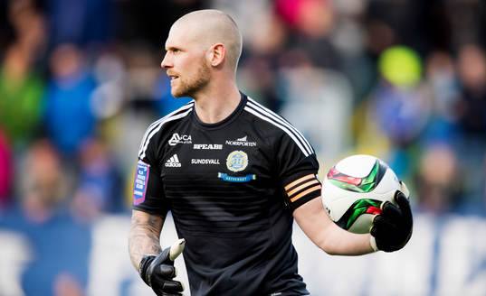 Sundsvalls målvakt Tommy Naurin