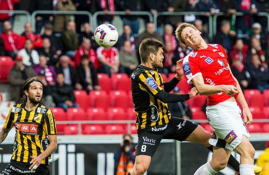 Kalmars David Elm och Häckens Ivo Pekalski