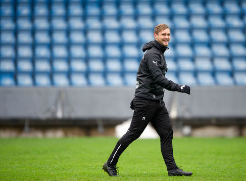 Helsingborgs assisterande tränare Tobias Tuvesson