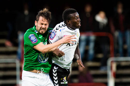 Jönköpings Södras Fredric Fendrich mot Gais Kieron