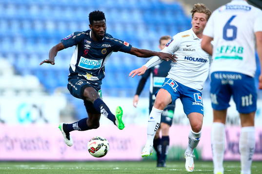 Gefles Dioh Williams och Norrköpings Alexander Fransson