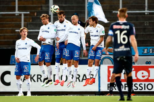 Norrköpings Alexander Fransson, Christoffer Nyman, Emir
