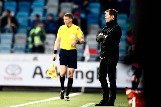 Gefles tränare Roger Sandberg deppar