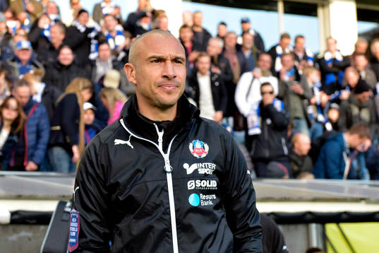 Helsingborgs manager Henrik Larsson