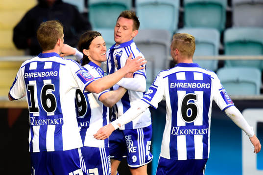 IFK Göteborgs Lasse Vibe jublar