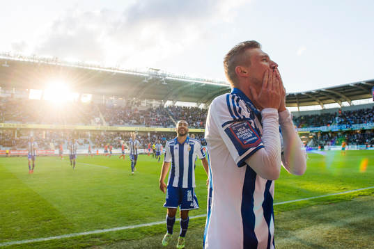 IFK Göteborgs Sebastian Eriksson jublar