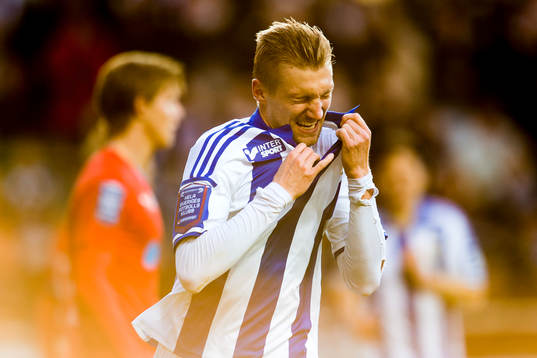 IFK Göteborgs Sebastian Eriksson jublar