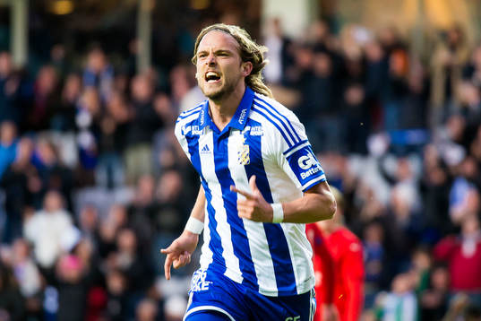 IFK Göteborgs Tom Pettersson jublar