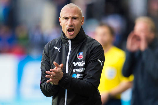 Helsingborgs tränare Henrik Larsson