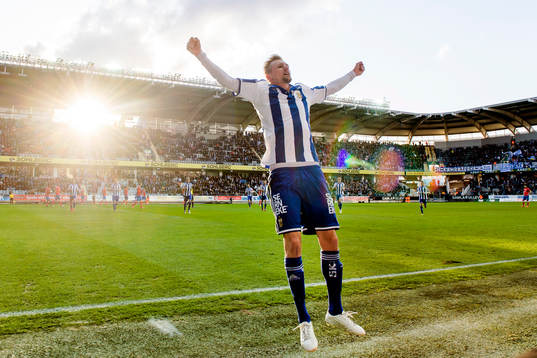 IFK Göteborgs Sebastian Eriksson jublar