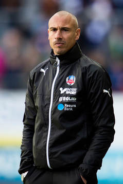 Helsingborgs tränare Henrik Larsson