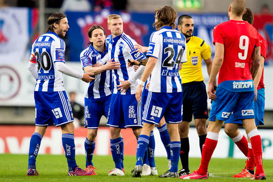 IFK Göteborgs Sebastian Eriksson är förbannad på