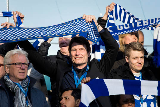 IFK Göteborgs klubbdirektör Martin Kurzwelly innan
