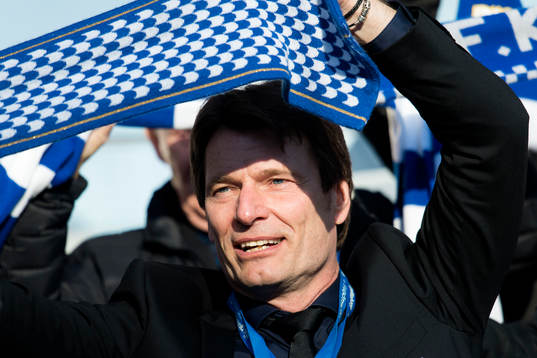 IFK Göteborgs klubbdirektör Martin Kurzwelly innan