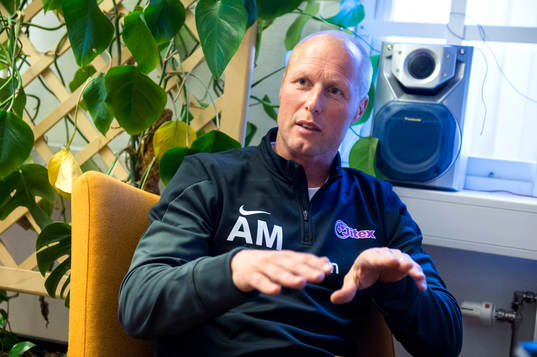 Anders Magnusson, tränare för amitionslaget, blir