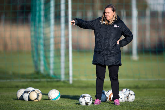 Marie Kannius Janson, tränare utvecklingslaget