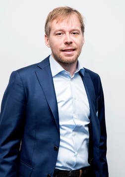 S presschef och komunikationschef Peter Åhlander
