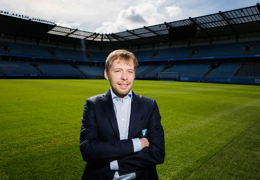 S presschef och komunikationschef Peter Åhlander