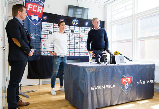 Håkan Wifvesson, ordförande (till vänster) och Klas