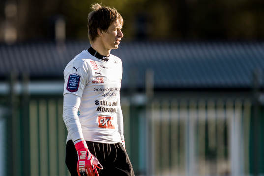 Mjällbys målvakt Mattias Asper